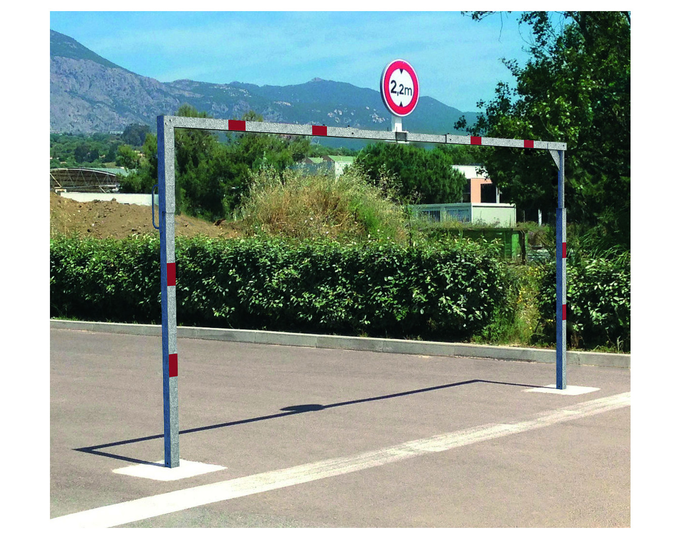 Portique pivotant acier