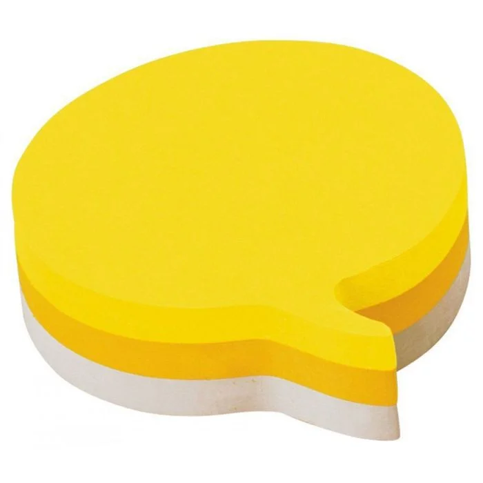 POST-IT Notes adhésives tricolore - Bulle