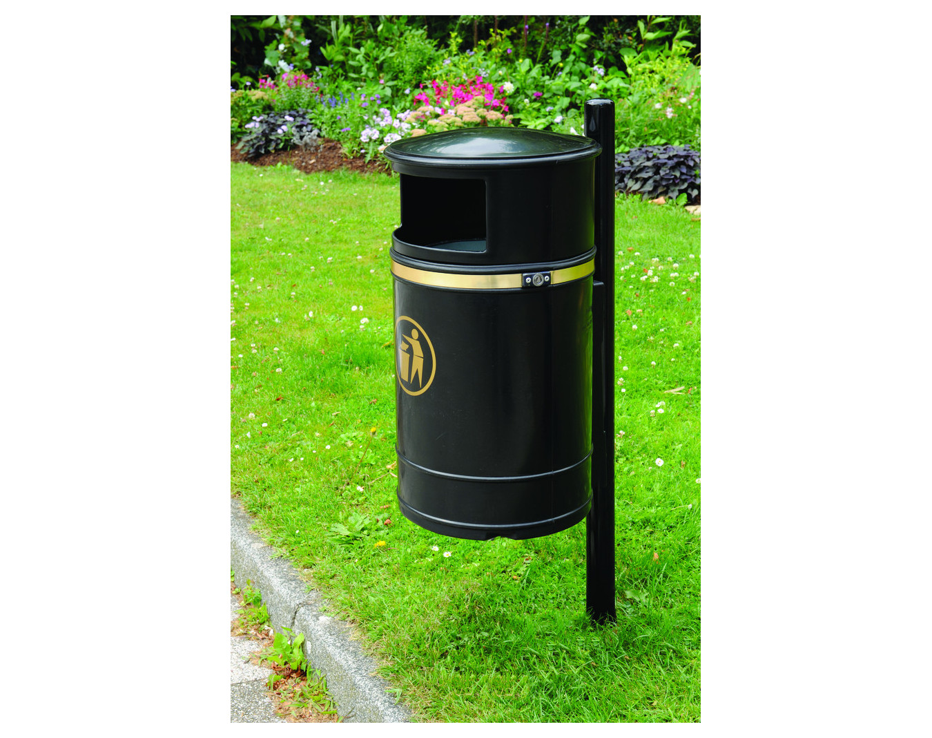 Poteau pour corbeille 40 L Morvan