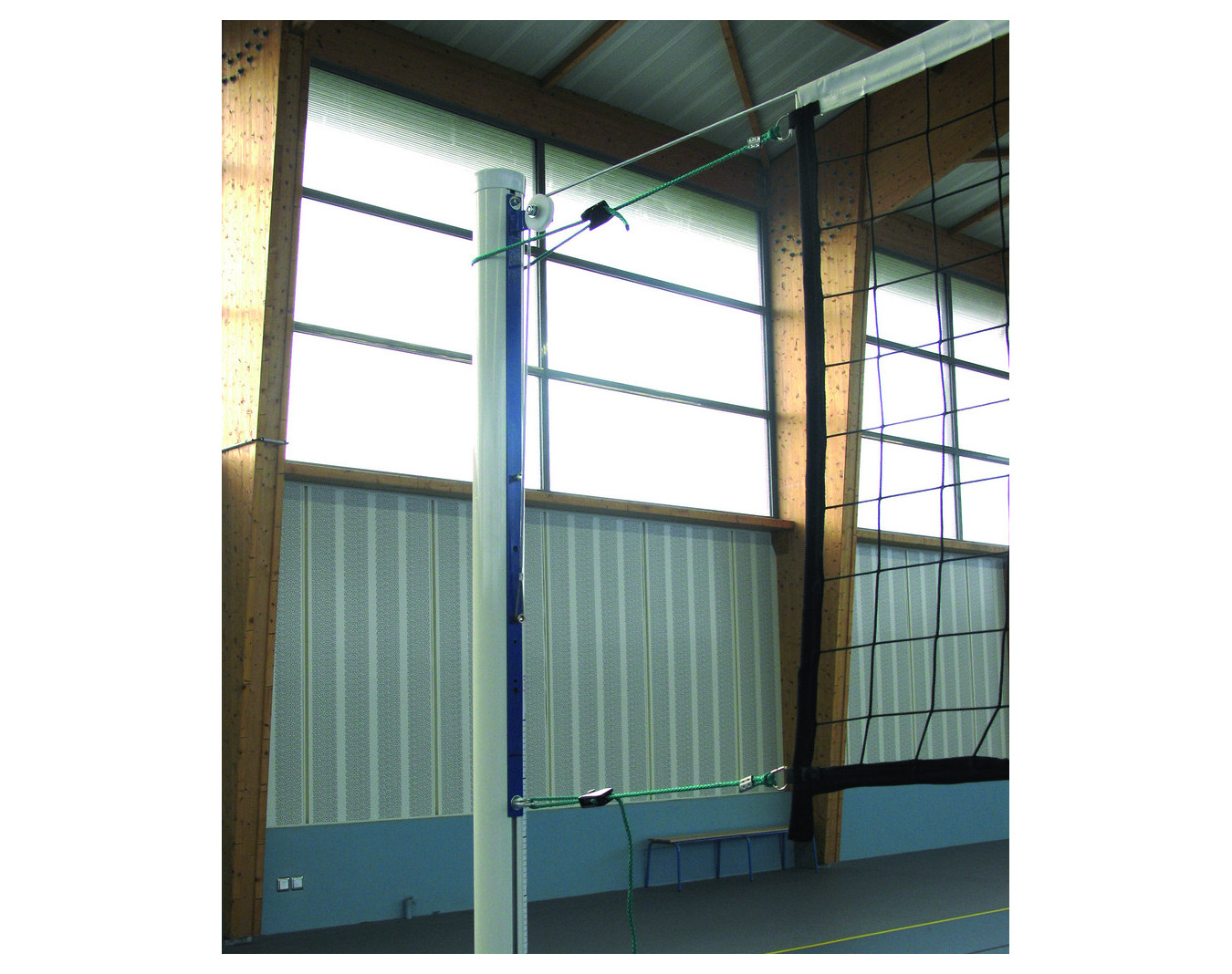 Poteau volley-ball scolaire/entraînement