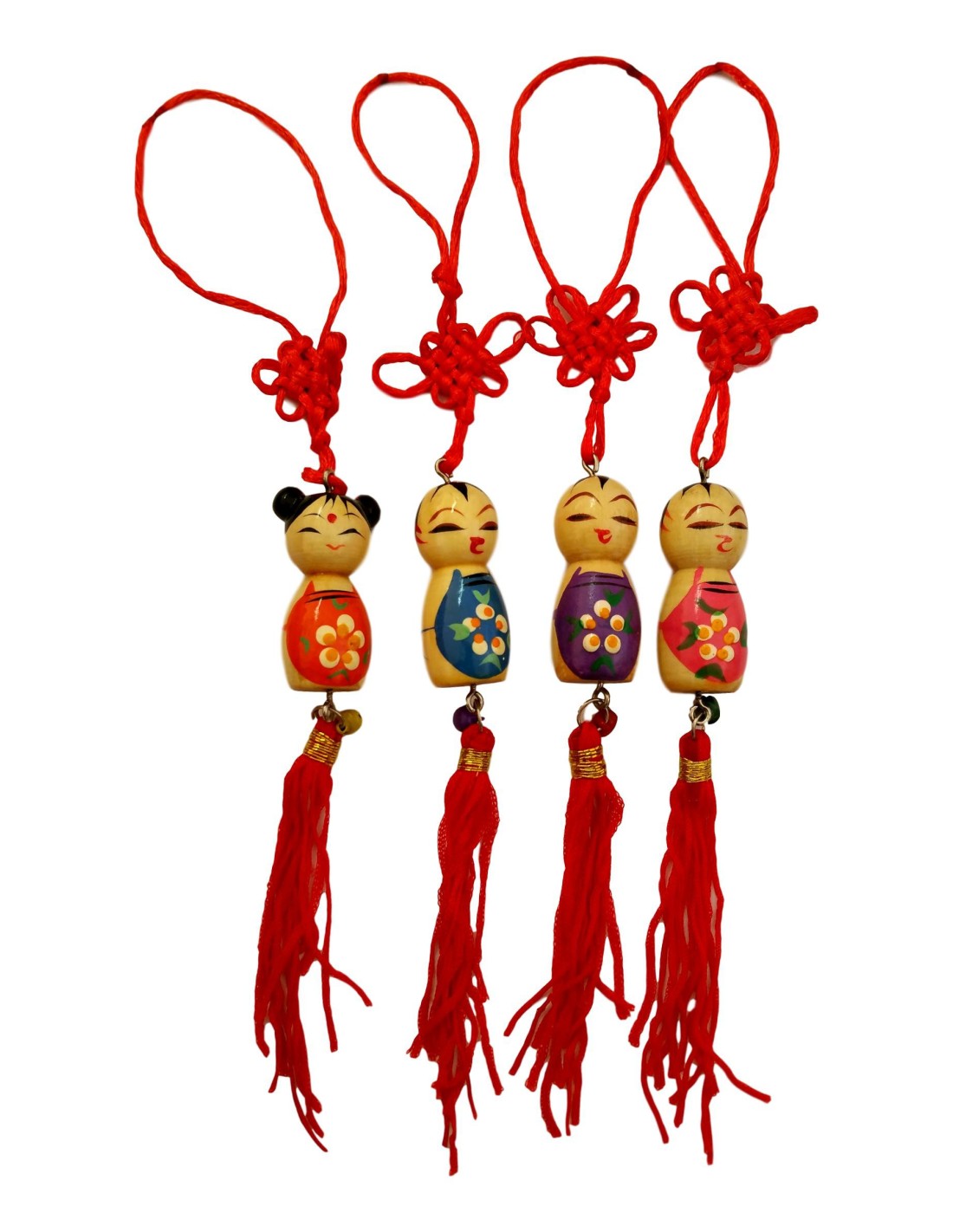 Poupée de protection en bois - Garantissez la sécurité de votre foyer avec cette charmante poupée en bois