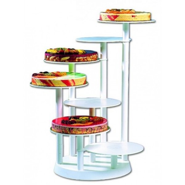 Présentoir Puzzle 7 étages, en plastique démontable