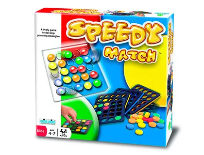 Jeu culture club speedy match reproduction forme et localisation de pions