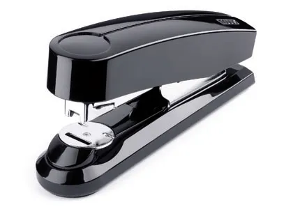 Agrafeuse novus b4fc abs 77x40x159mm 50 feuilles agrafes 24/6 26/6 et 26/8 coloris noir