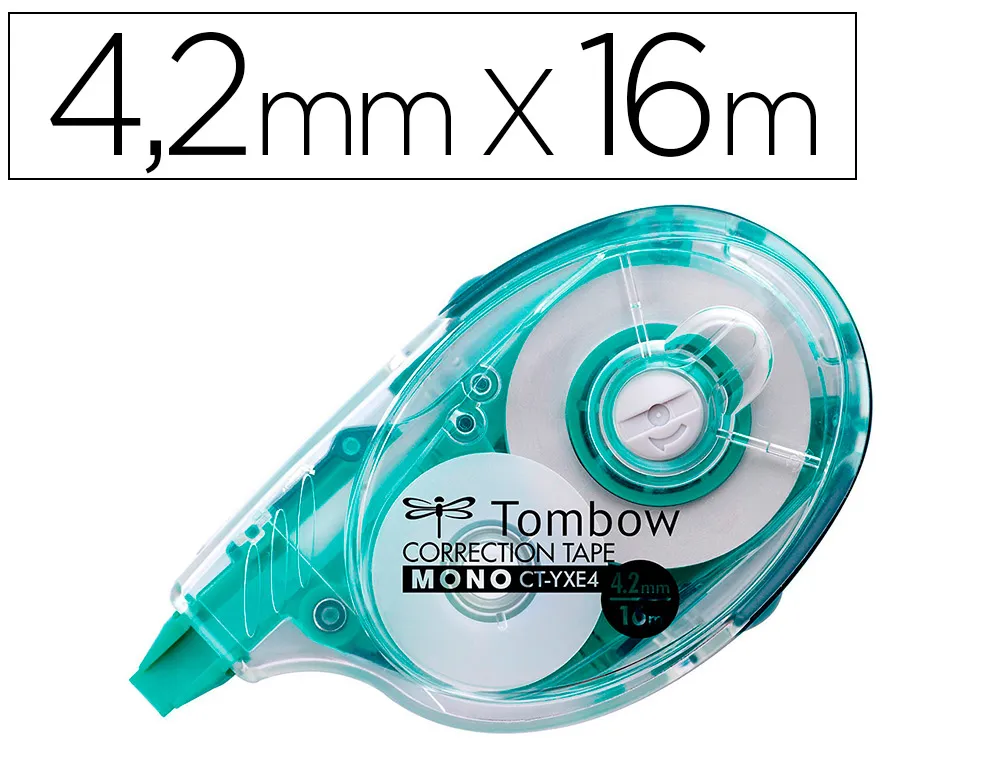 Roller de correction tombow mono ct-yxe4 rechargeable