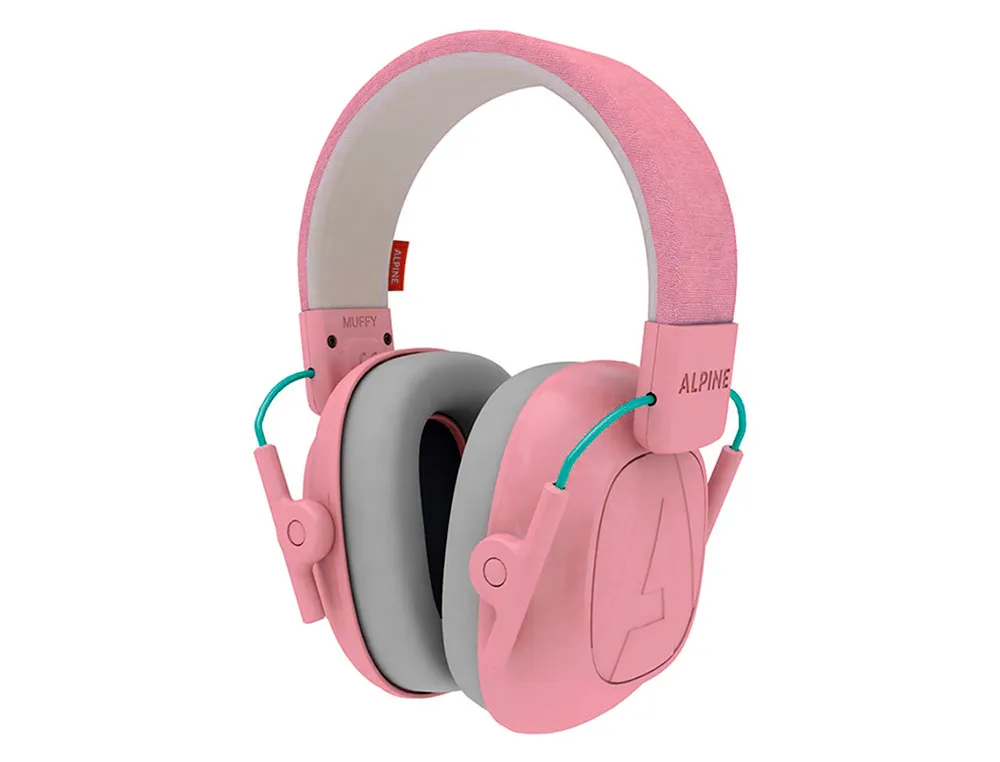 Casque viquel anti-bruit muffy pour enfant coloris rose