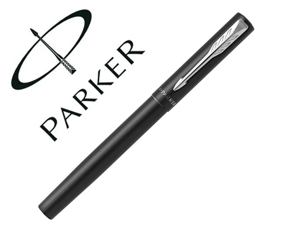 Stylo plume parker vector xl metallique pointe moyenne noir coffret cadeau