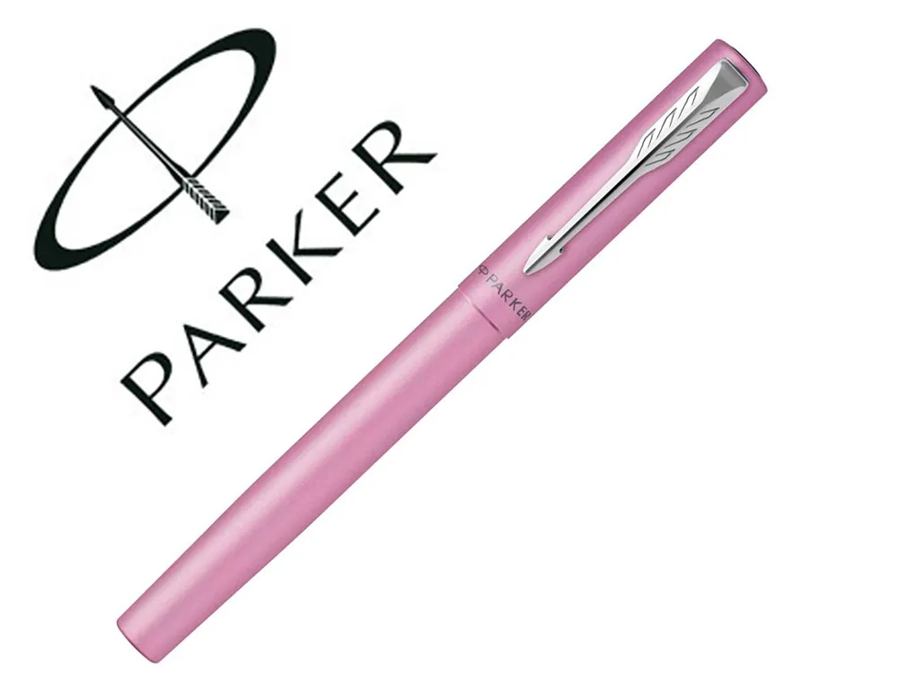 Stylo plume parker vector xl metallique pointe moyenne lilas coffret cadeau