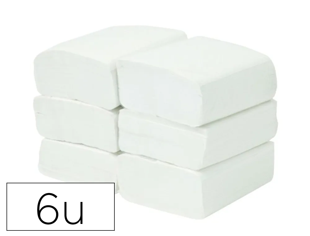 Papier hygienique coldis 400f 2 plis ouate blanche 17gr lot 6 rouleaux