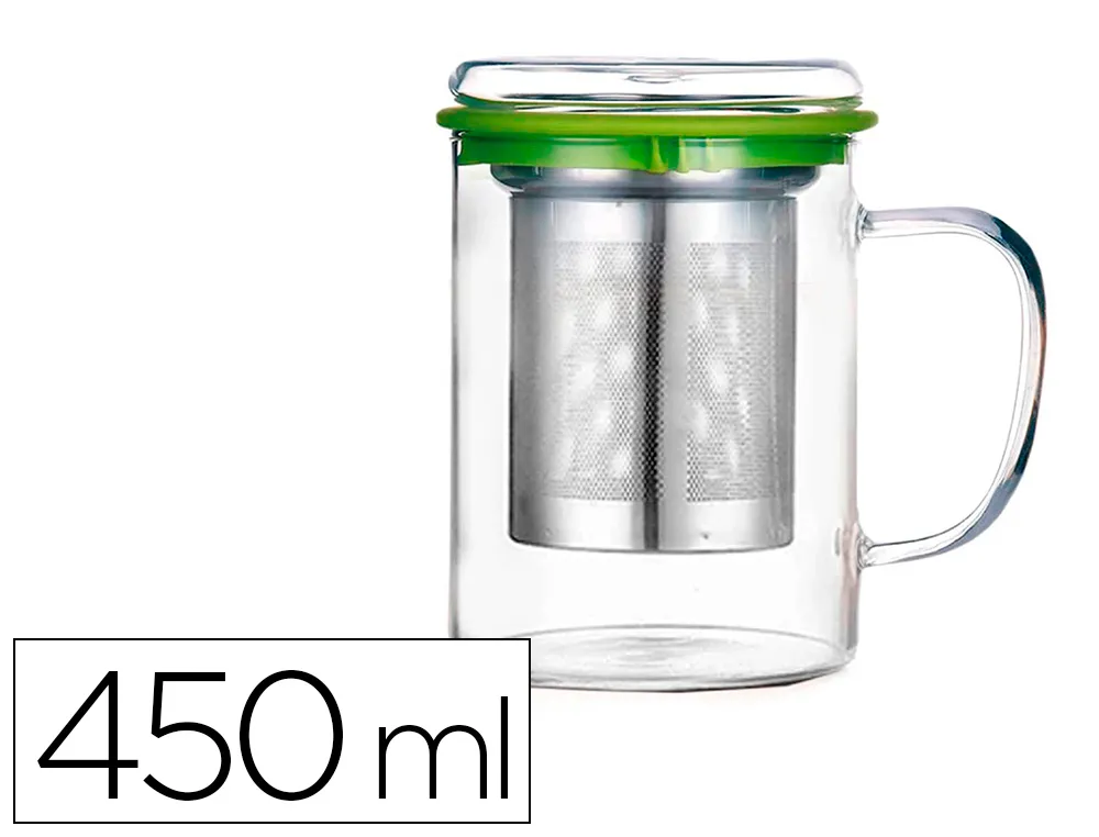 Tasse infuser 450ml avec filtre en inox