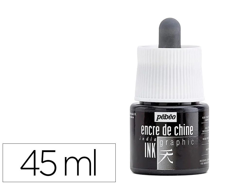 Encre de chine pebeo flacon 45ml