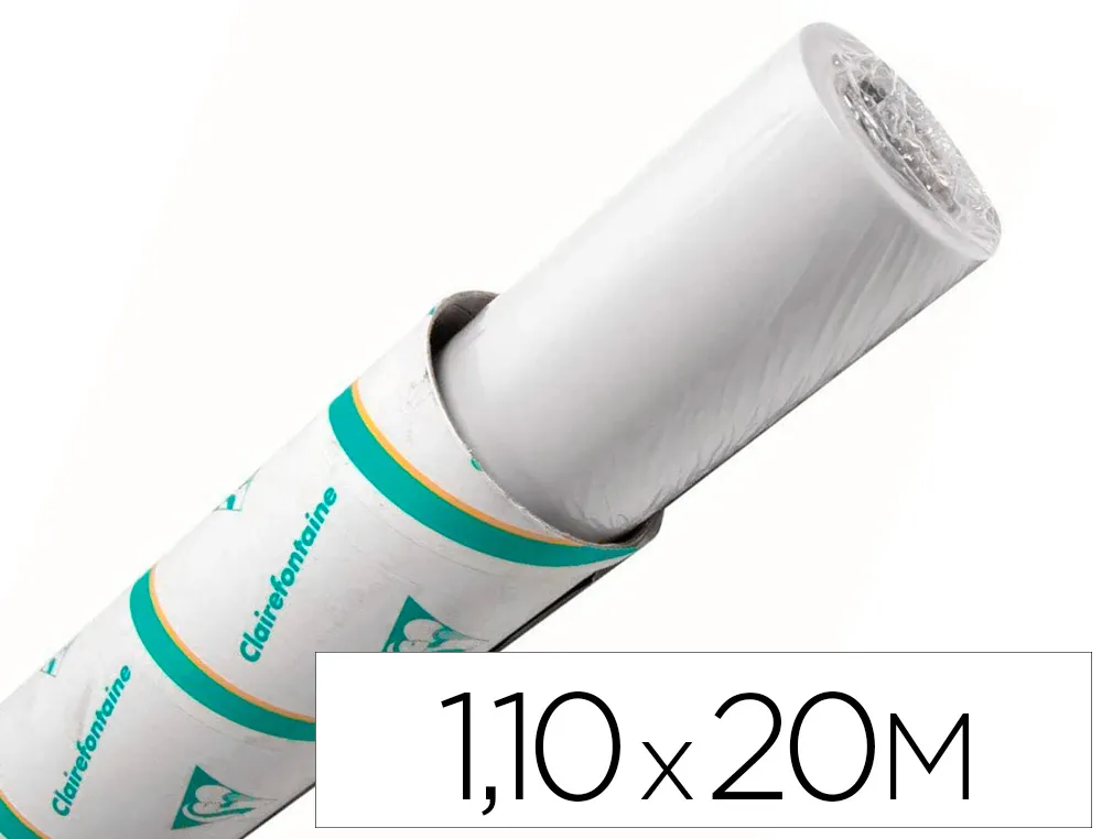 Rouleau papier calque clairefontaine 90/95gr 1,10x20m