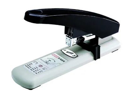 Agrafeuse novus b40/4 108x80x270mm 100 feuilles agrafes 23/8 23/10 et 23/12 coloris gris