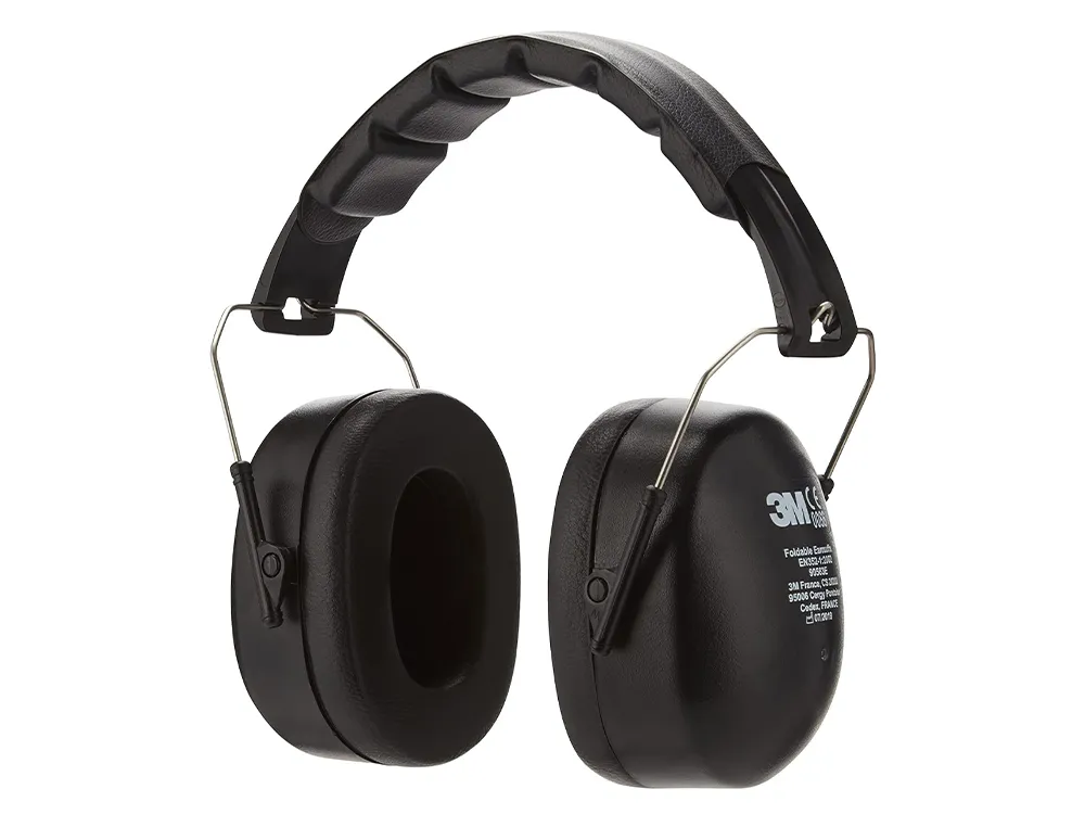 Casque 3m anti bruit 30.4 db pliable adulte coloris noir