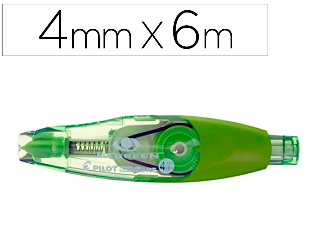 Correcteur en bande retractable et rechargeable begreenwhite line