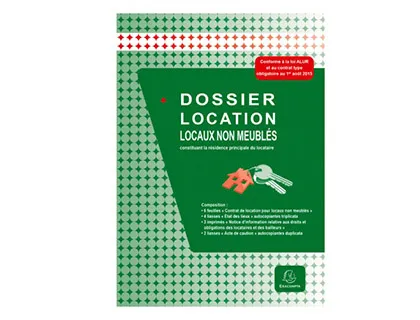 Contrat location locaux exacompta vacants non meublés dossier complet