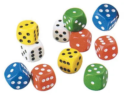 Dés éducatifs à points culture club 2000 20 unités