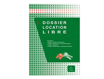Contrat location libre exacompta dossier complet résidence secondaire logement fonction