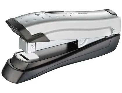 Agrafeuse maped expert 76.2x41x178mm half strip 45 feuilles agrafes 24/6 et 26/6 système anti-blocage coloris gris