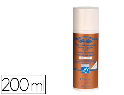 Fixatif lefranc bourgeois crayons fusains pastels résistant ultra-violets aérosol 150ml