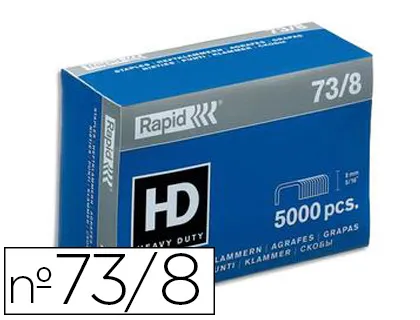 Agrafe rapid superstrong 73/8 boîte 5000 unités