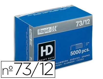 Agrafe rapid modèle superstrong 73/12 boîte 5000 unités