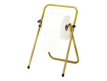 Poste d'essuyage pliable métal pour bobine