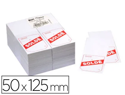 Étiquette marquage apli agipa soldé 50x125mm paquet 1000 unités