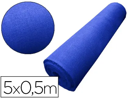 Rouleau de feutrine adhésive apli bleu 0,5x5m