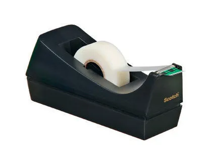 Dévidoir scotch bureau c38 plastique recyclé ruban jusqu'à 33m