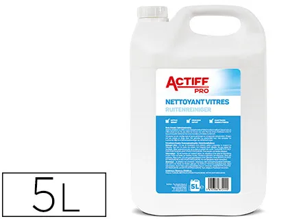 Lave-vitres coldis actiff pro nettoie dégraisse fait briller vitres surfaces modernes bidon 5l