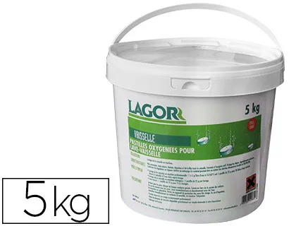 Pastille coldis oxygénée machine lave-vaisselle nettoie dégraisse désincruste profondeur seau 5kg 200 unités