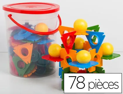 Cube funny flo oz international seau 78 pièces