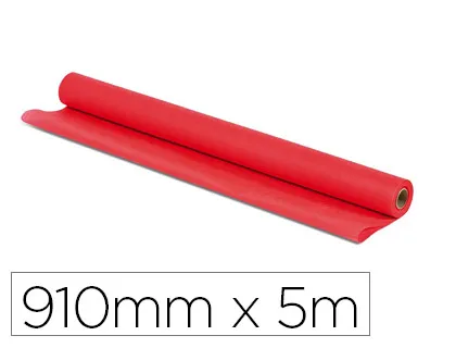 Smartfab oz international non-tissé souple et résistant 910mmx5m coloris rouge