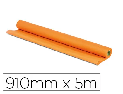 Smartfab oz international non-tissé souple et résistant 910mmx5m coloris orange