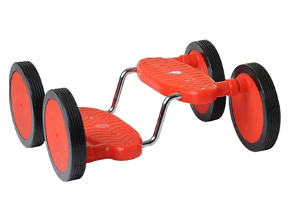 Rolla 4 roues plastico rototech repose-pieds 280mm diamètre roues 160mm