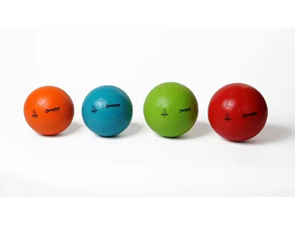 Ballon de handball plastico rototech initiation en pvc taille 0 diamètre 155mm 220g