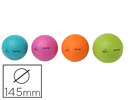 Ballon de handball plastico rototech double paroi en pvc/mousse taille 00 diamètre 145mm 190g