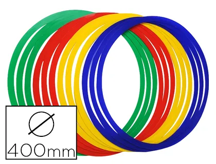 Cerceau plastico rototech extra plat flexible diamètre 40cm lot de 12 unités