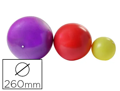 Ballon paille plastico rototech à gonfler à l'aide d'une paille diamètre 260mm 150g coloris violet