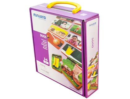 Puzzle miniland paires les contraires 20 pi’èces