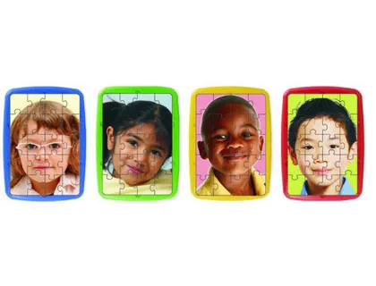 Puzzle miniland enfants du monde set de 4 unités 20 pi’èces