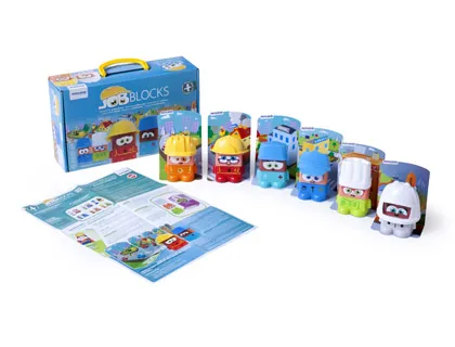 Jeu miniland dob job blocks 18 piè’ces