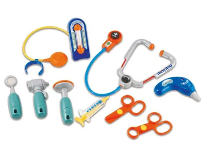 Jeu miniland docteur kit 11 pi’èces