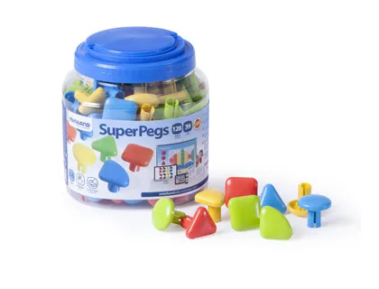 Jeu miniland superpegs 128 pi’èces