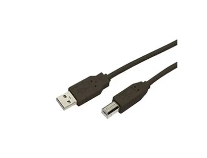 Câble usb a-b 2.0 relie pc à imprimante scanner disque dur externe hub équipé port 2.0 longueur câble 1.8m