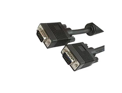 Câble vga hd/db15 relie pc à moniteur prise femelle db15 longueur câble 1,8m