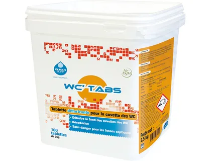 Pastille détartrante coldis pour cuvette wc seau de 2.5 kg