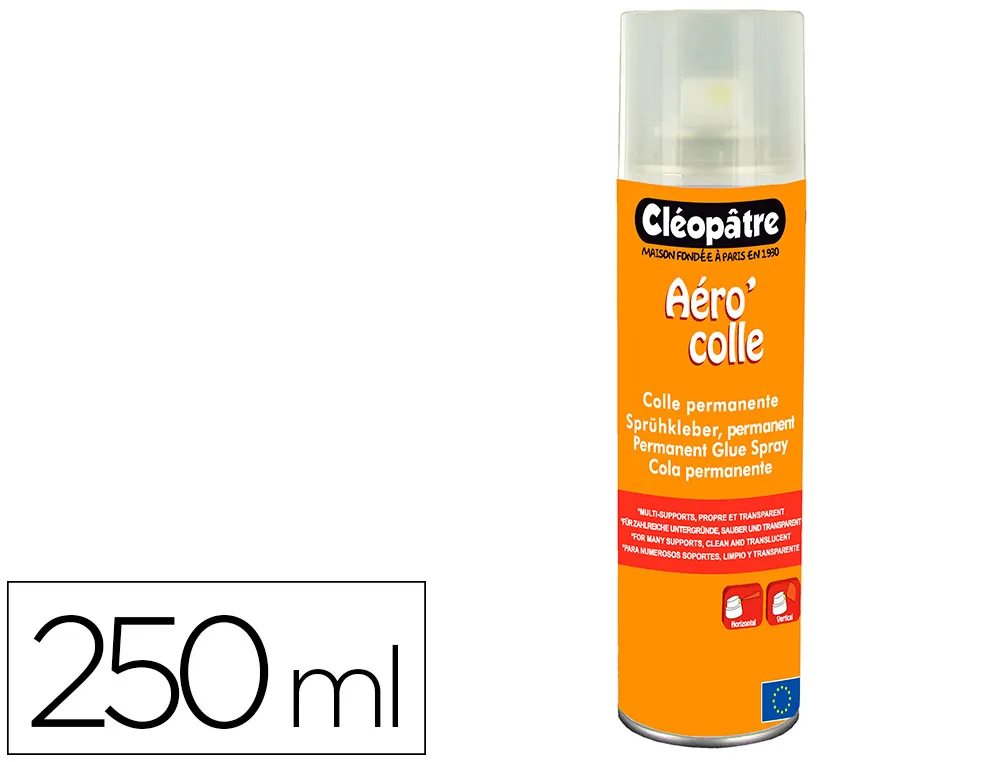 Colle cléopâtre permanente aérosol de 250ml