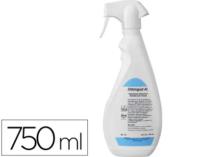 Désinfectant sans rinçage milieu alimentaire crèches collectivités salles de sport pulvérisateur 750ml